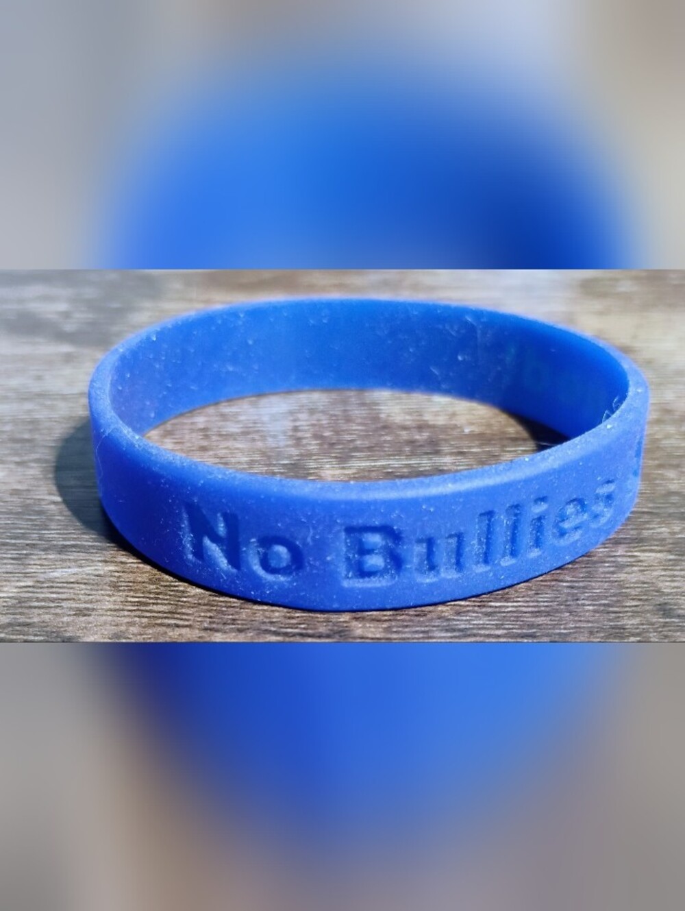 No Bullies Allowed Wristband